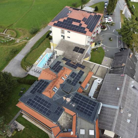Photovoltaic system in 4* hotel Liebmann