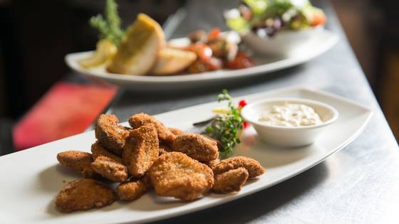 Regional dishes in the restaurant Hotel Liebmann in Laßnitzhöhe
