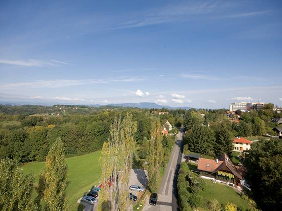 Fantastic views from the 4 star hotel Liebmann