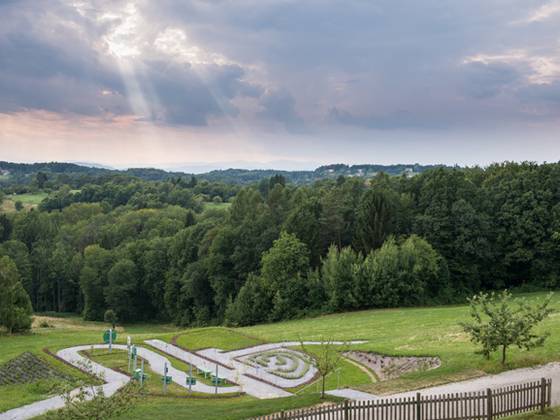 Sunset view in 4* hotel Liebmann