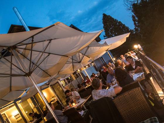 Evening atmosphere in the family run hotel Liebmann