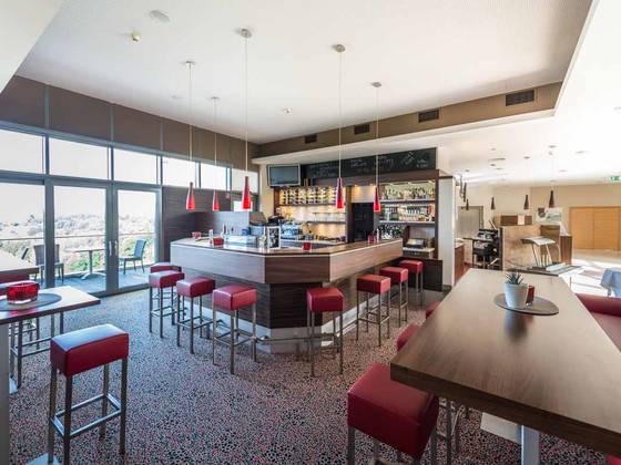 Á la carte restaurant in the hotel Liebmann