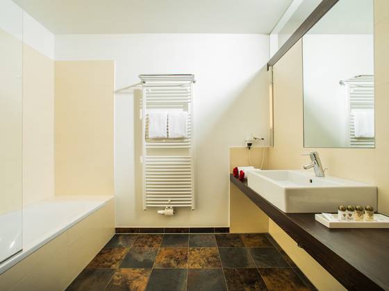 Bathroom in the 4 star hotel Liebmann in Styria