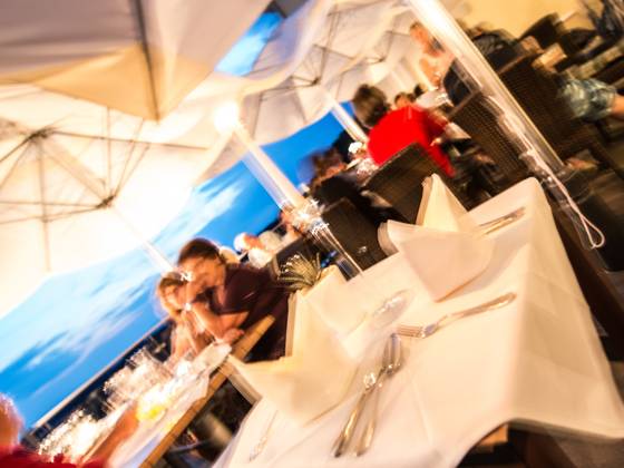 Delightful enjoyment on the terrace in the 4 star hotel Liebmann