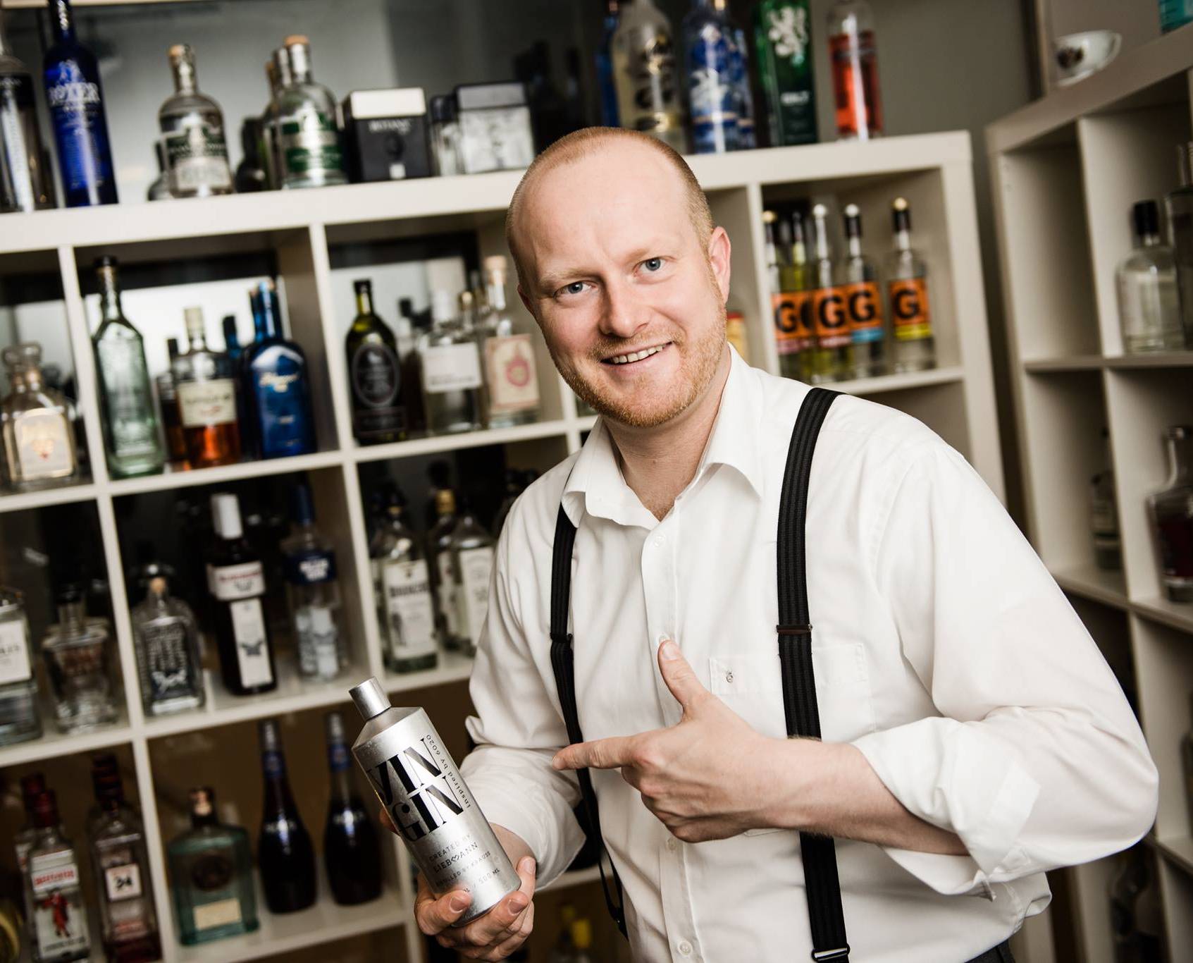 Gin expert in 4 star hotel Liebmann
