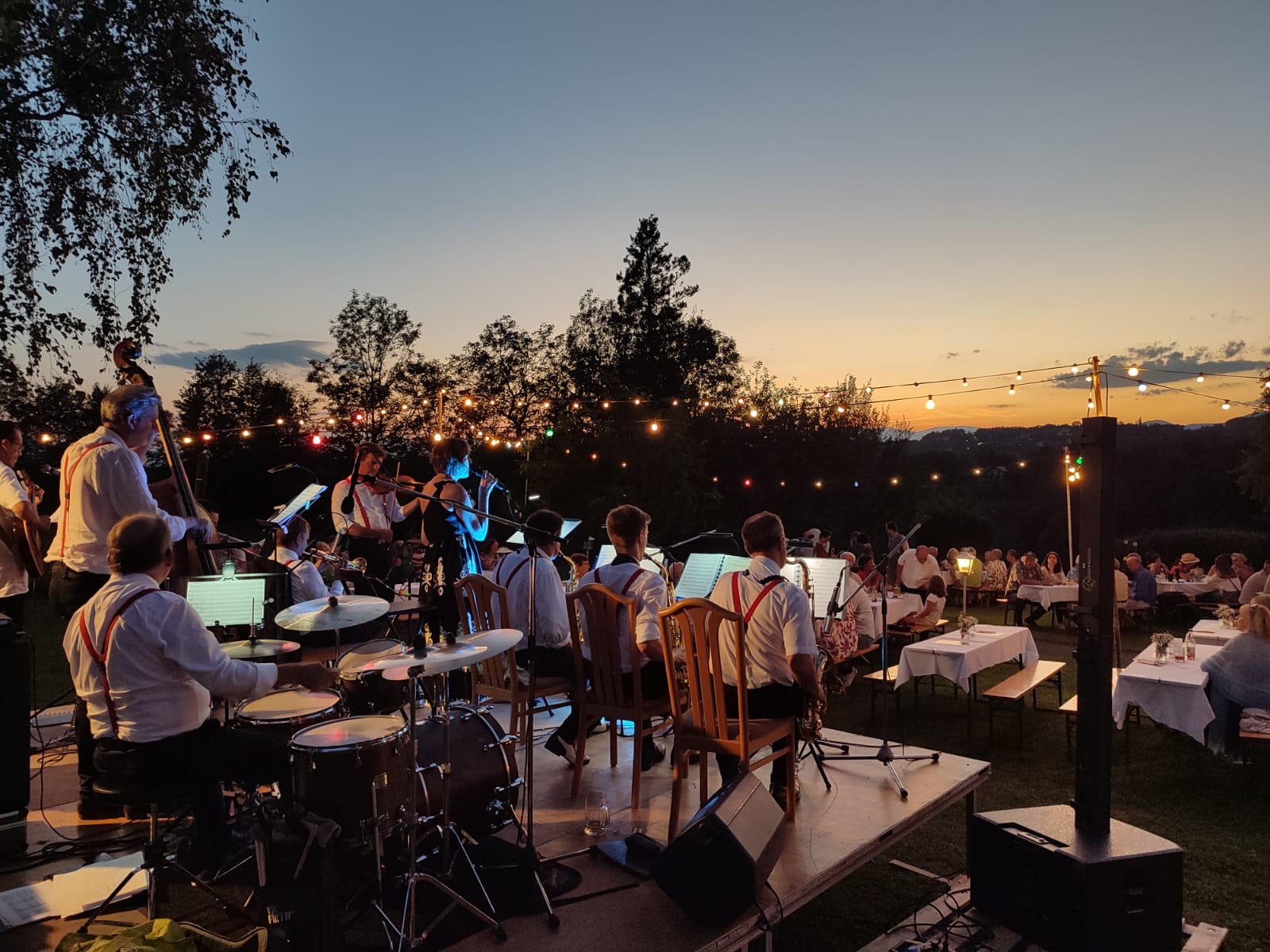 Jazz in the green at Hotel Liebmann